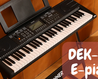 Órgano electrónico DEK-610: el mejor compañero para principiantes y estudiantes