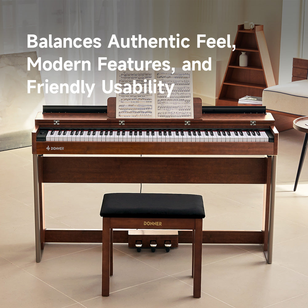 Donner DDP-200 MK2: el piano digital ideal para aprender y disfrutar en casa