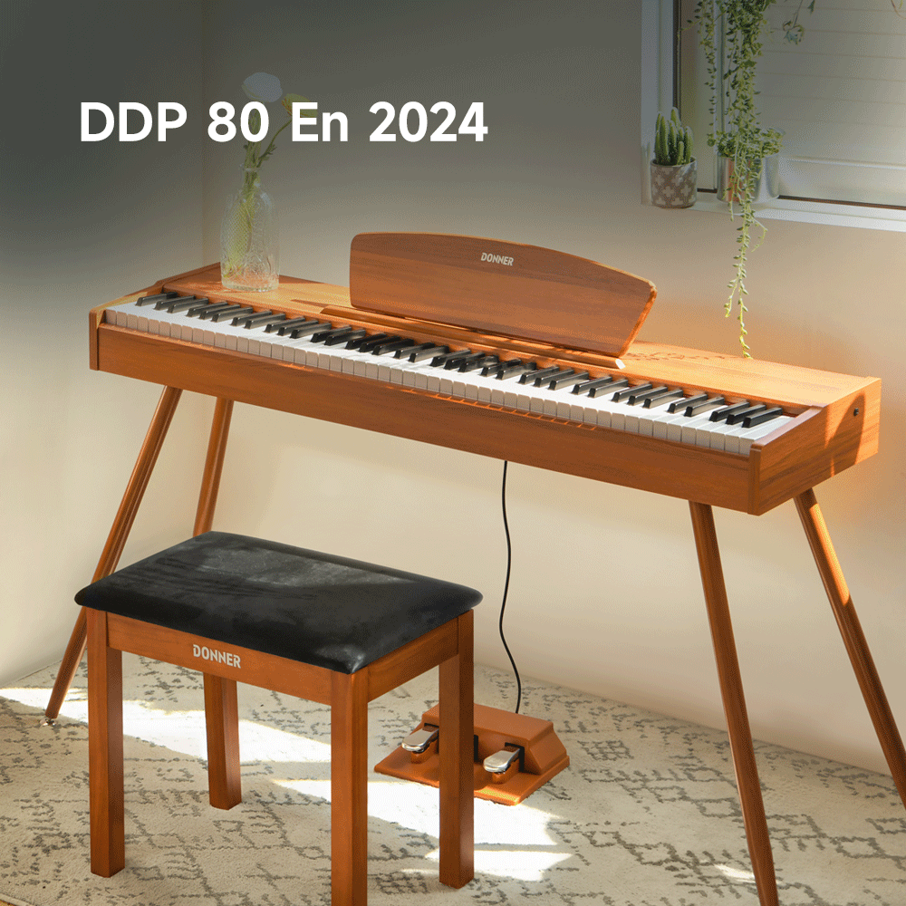 Guía de Compra del Piano Digital Donner DDP-80: ¿Vale la Pena en 2024?