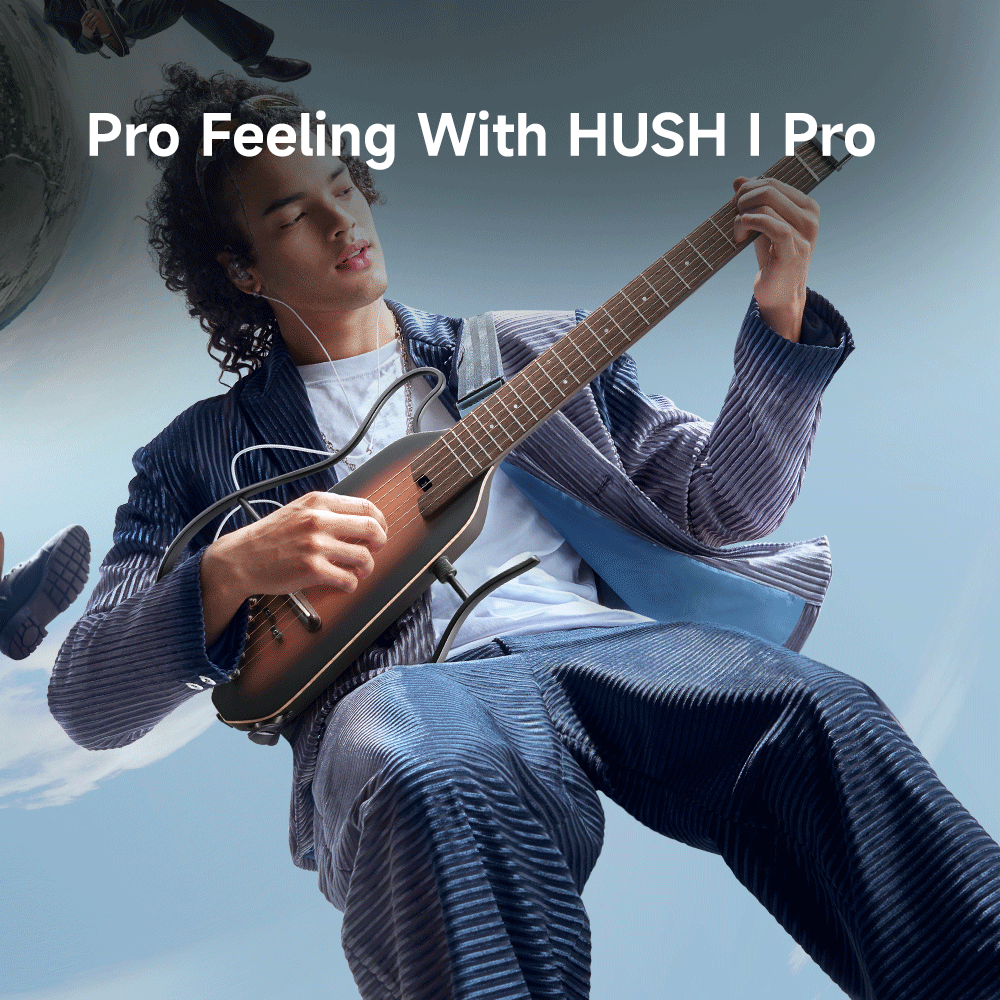 Título: ¡Descubre la Última Adición a la Familia HUSH! Descubre las Características Únicas de la Guitarra HUSH-I Pro