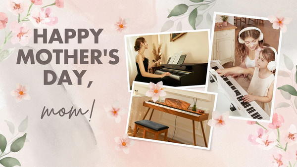 Primer regalo del Día de la Madre - DONNER Evento del Día de la Madre, ¡Pianos eléctricos a precios increíbles!