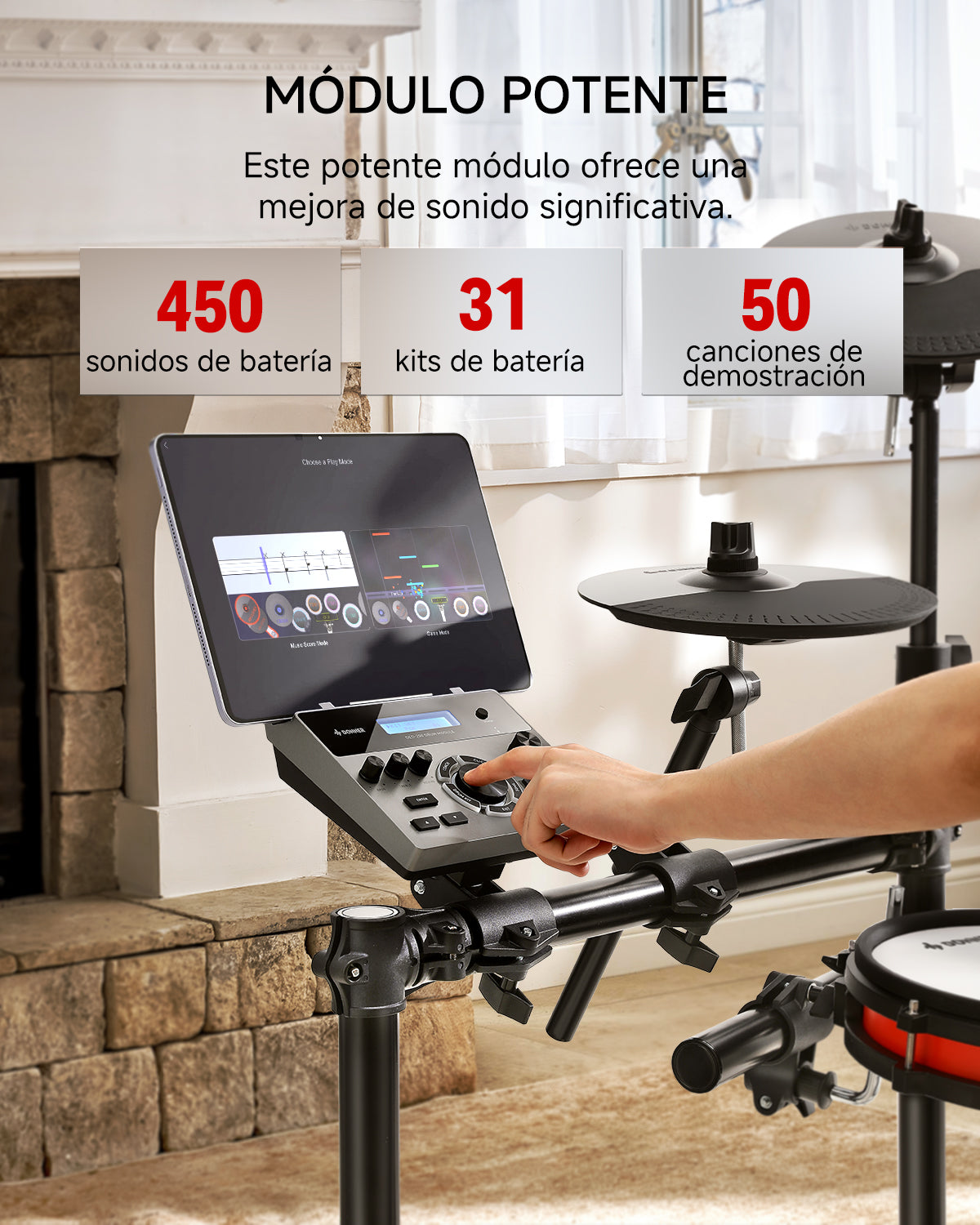 Donner DED-200X Nueva Batería Electrónica