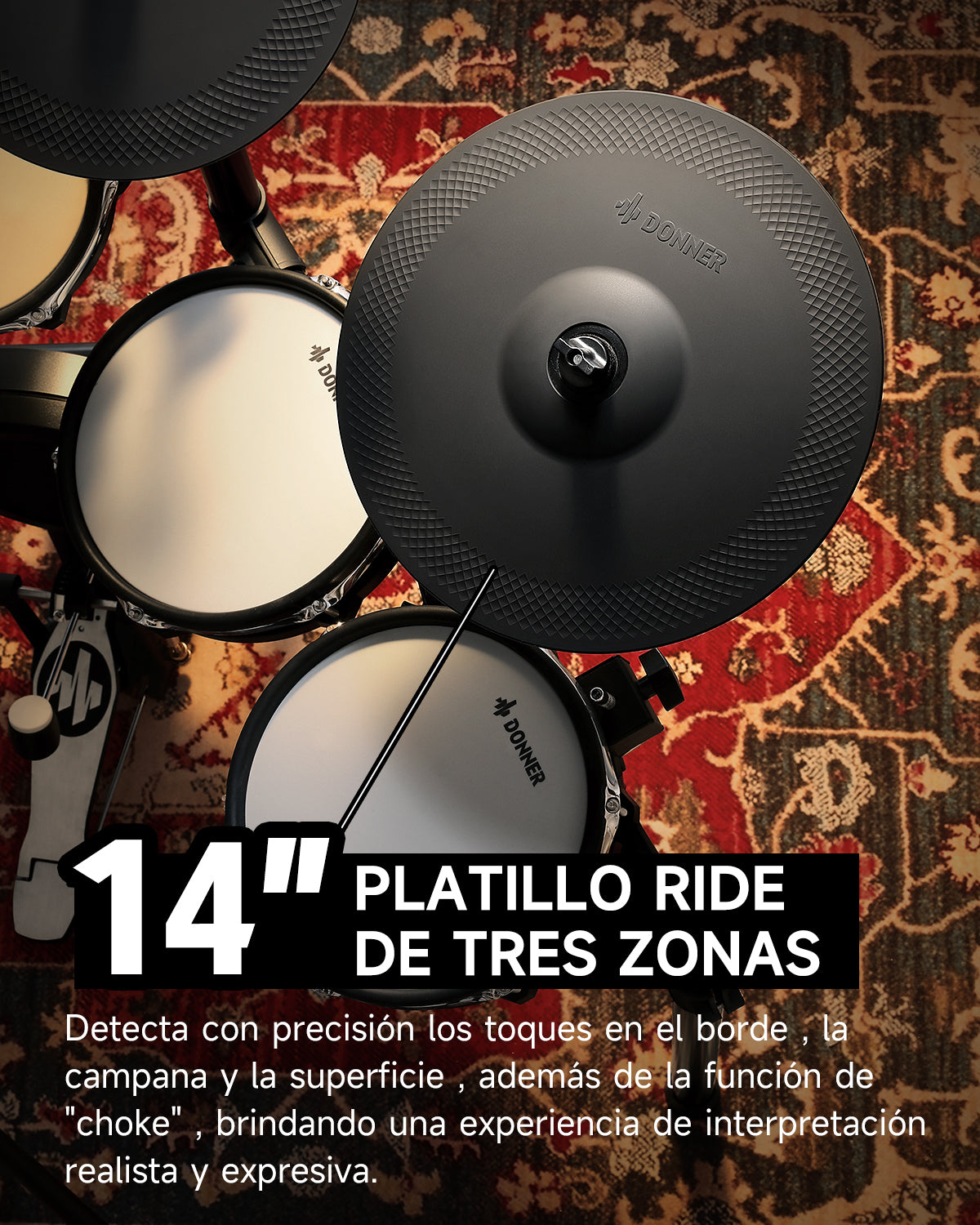 Donner DED-300Pro Batería Electrónica