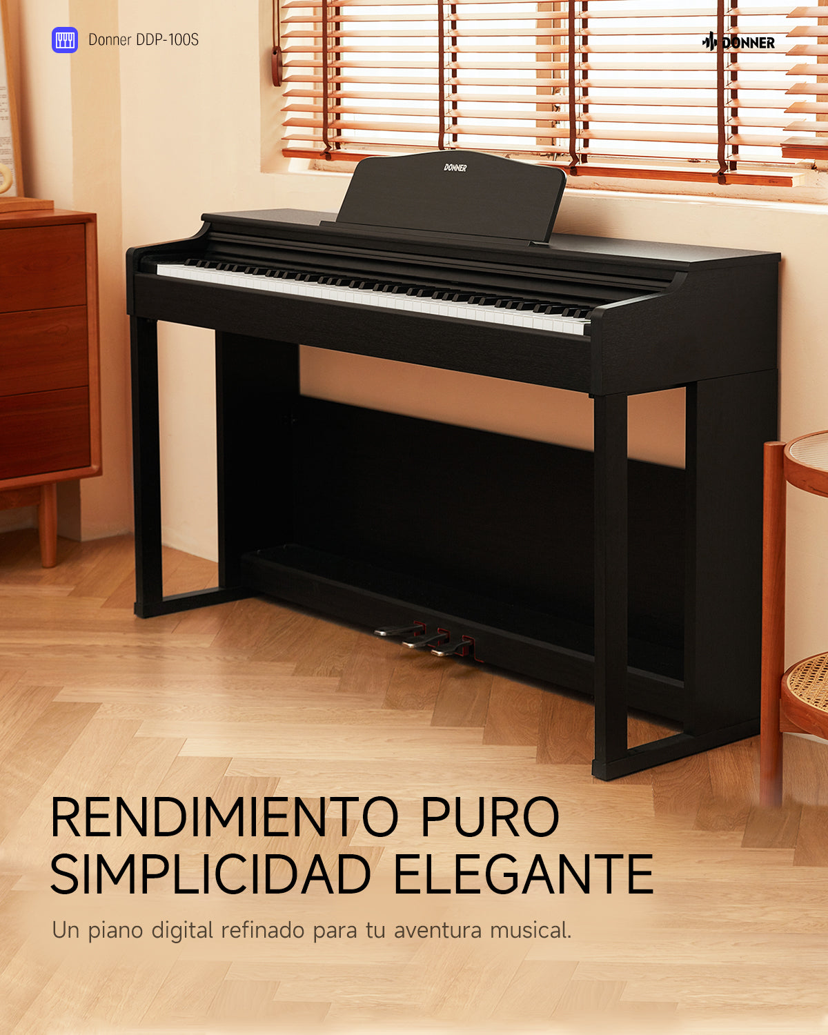 Donner DDP-100S Piano Digital MEXICO