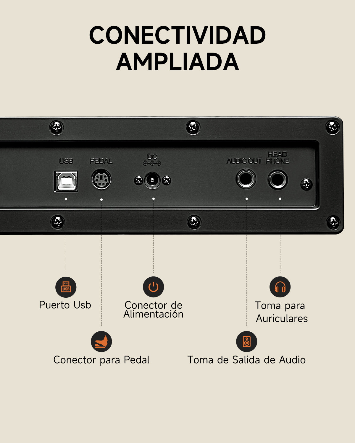 Donner DDP-50 Piano digital de 88 teclas contrapesadas