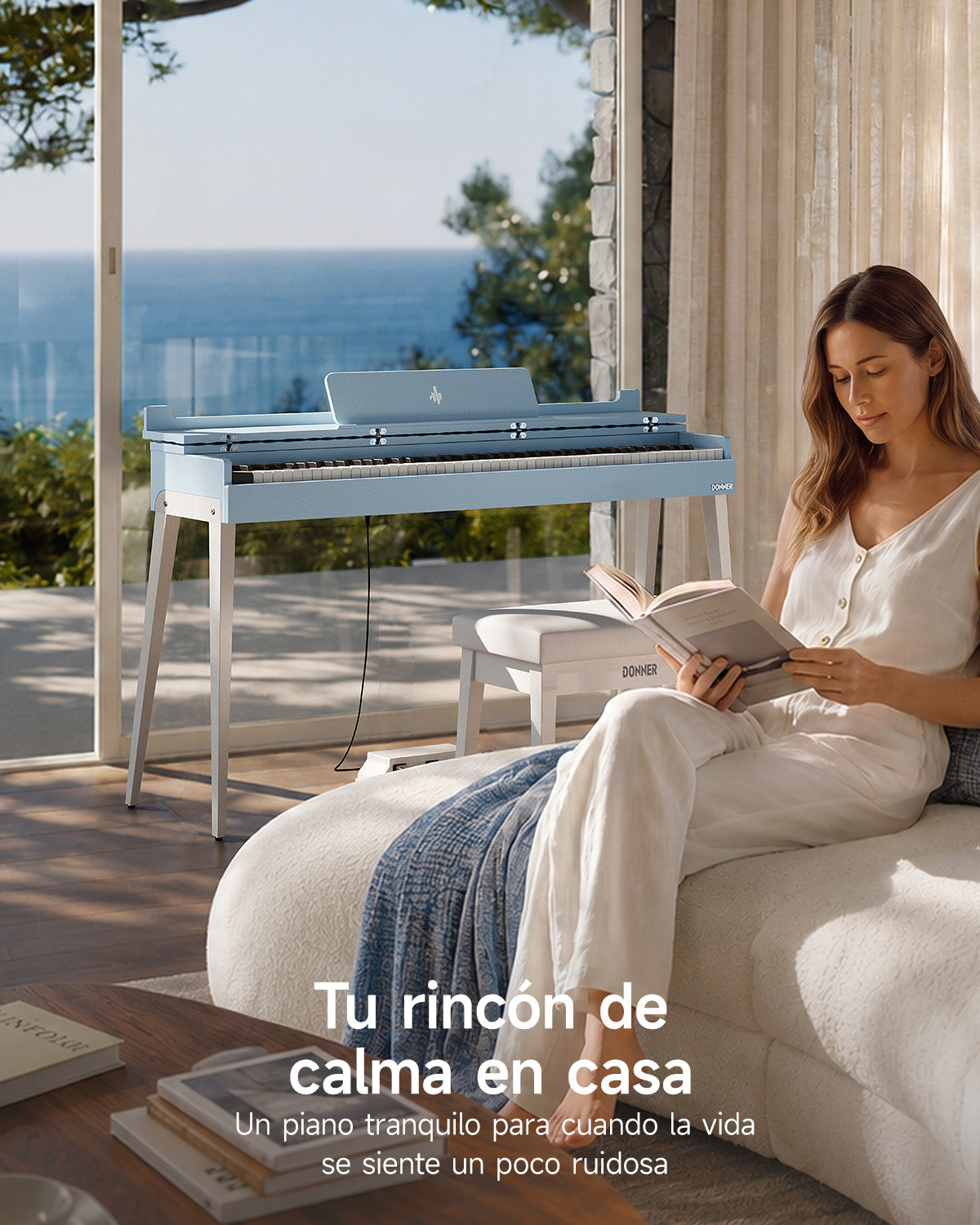 Donner OURA™ S200 Piano digital doméstico de 88 teclas