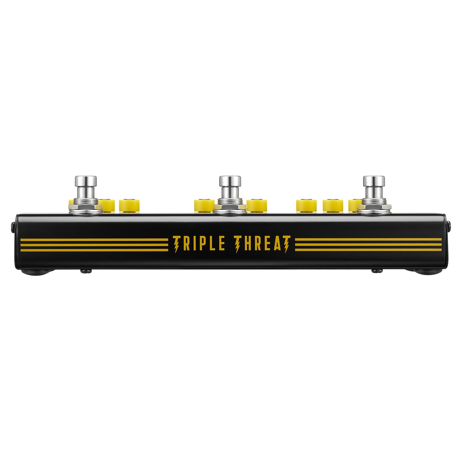 Donner Triple Threat Pedal de efectos para guitarra - Negro Clásico