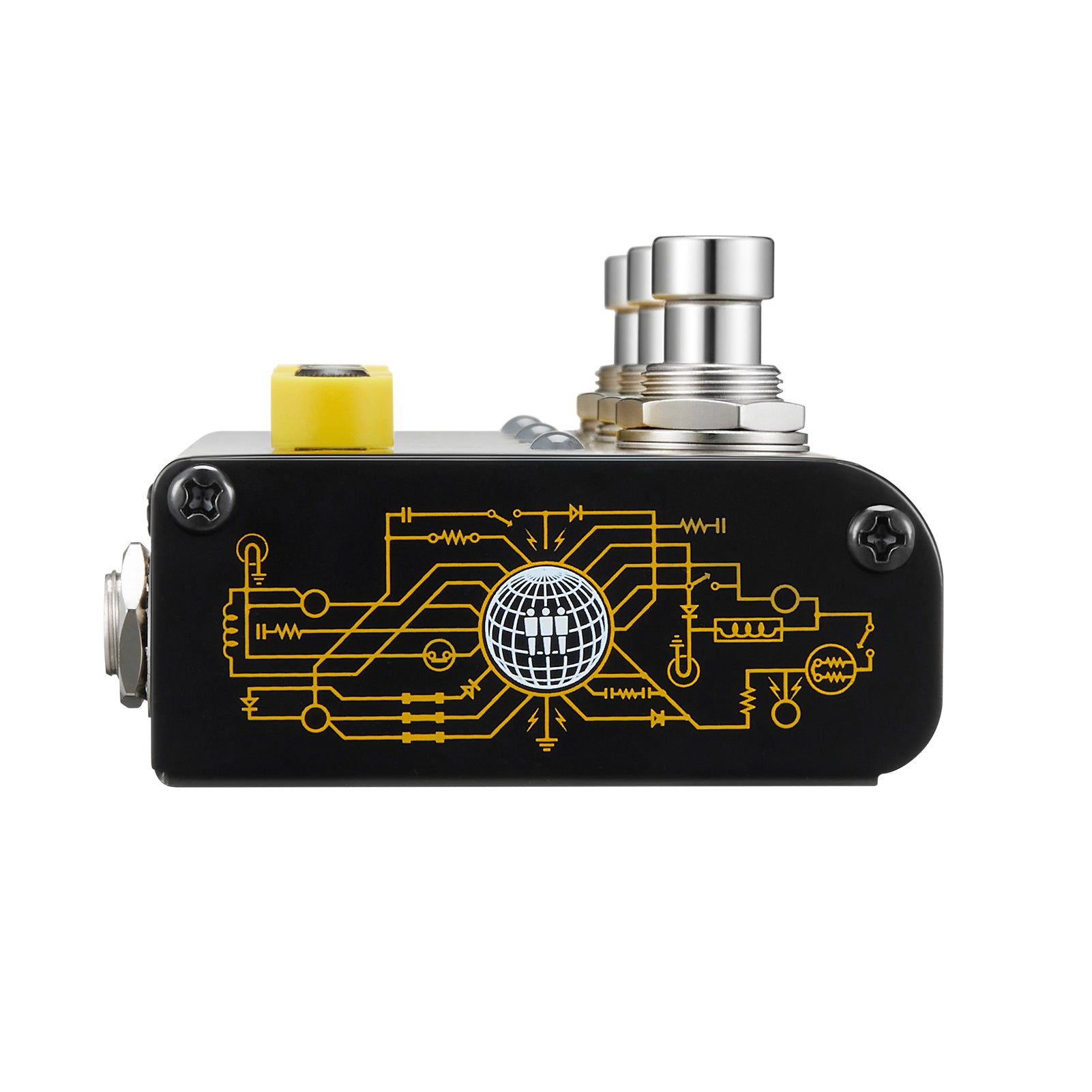 Donner Triple Threat Pedal de efectos para guitarra - Negro Clásico