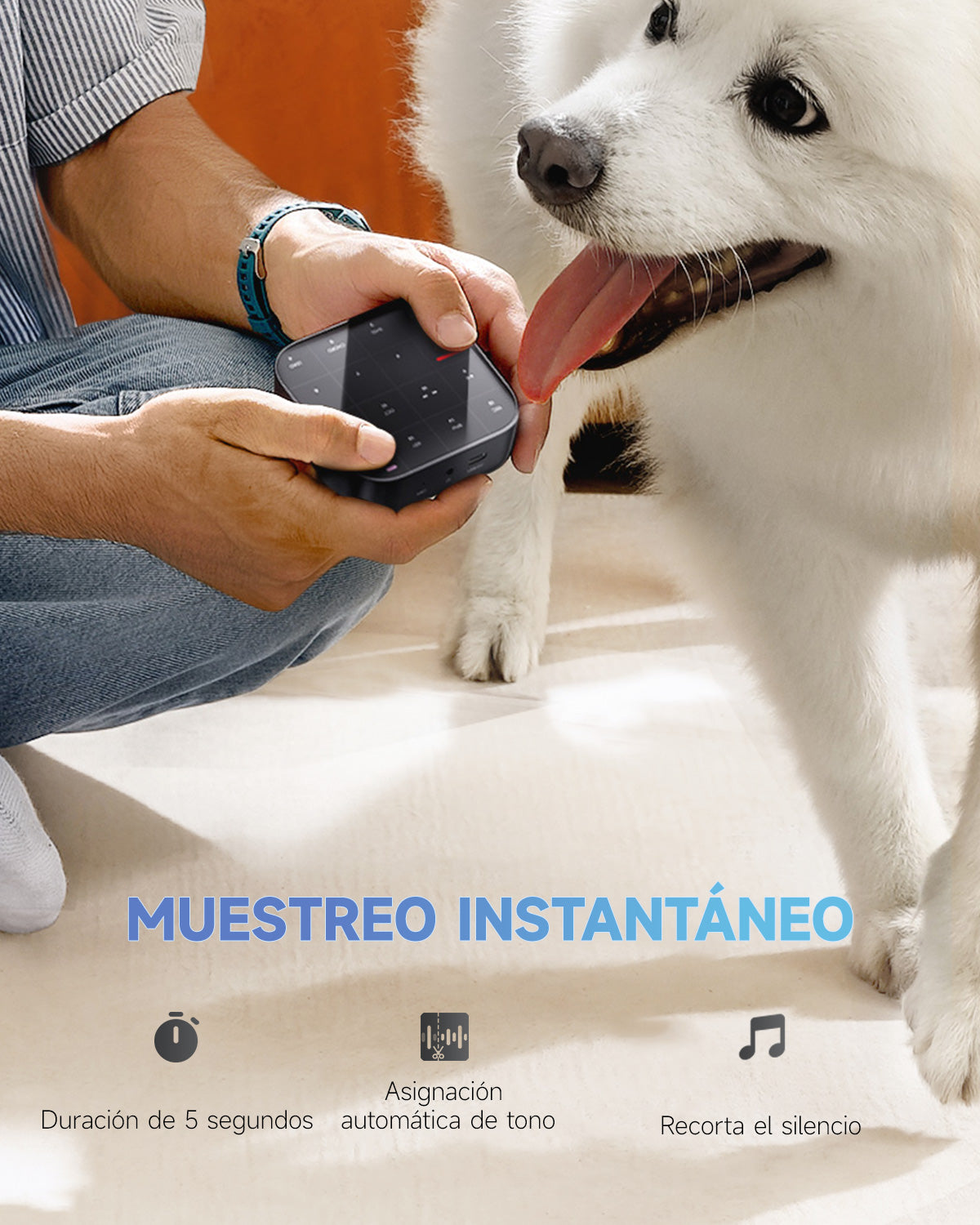 DONNER MEDO Sintetizador musical portátil multifunción