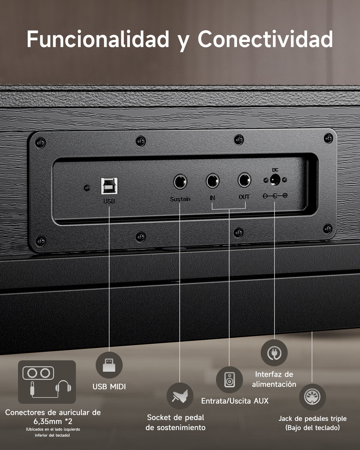 Donner OURA™ S300 Piano Digital Elegante