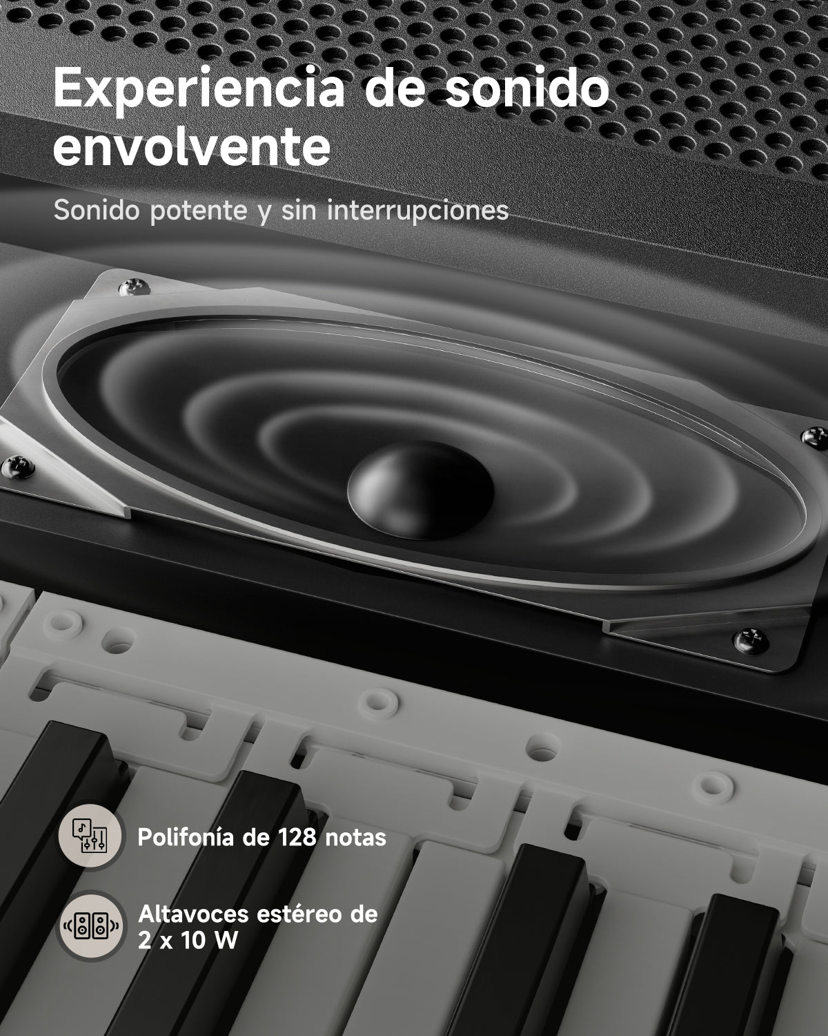 Donner DEP-07 de 88 teclas piano digital portátil con contrapesos