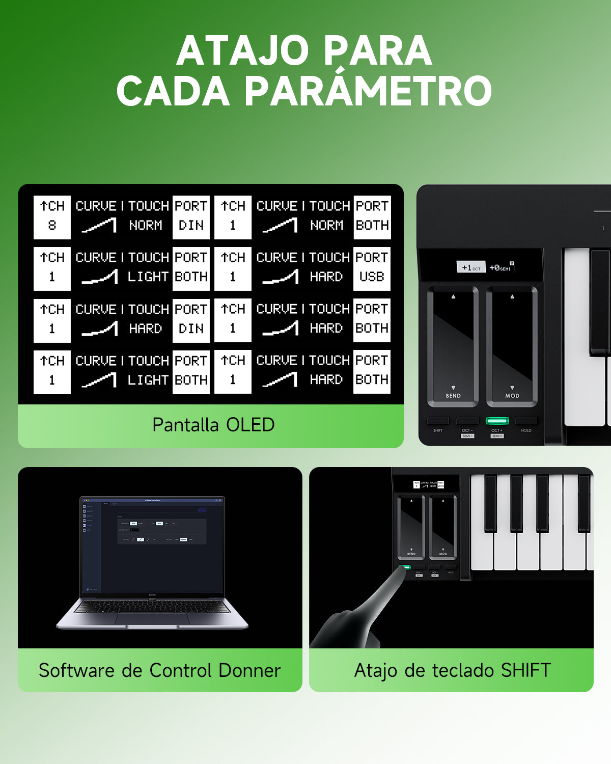 Donner KB-32M Teclado sintetizador