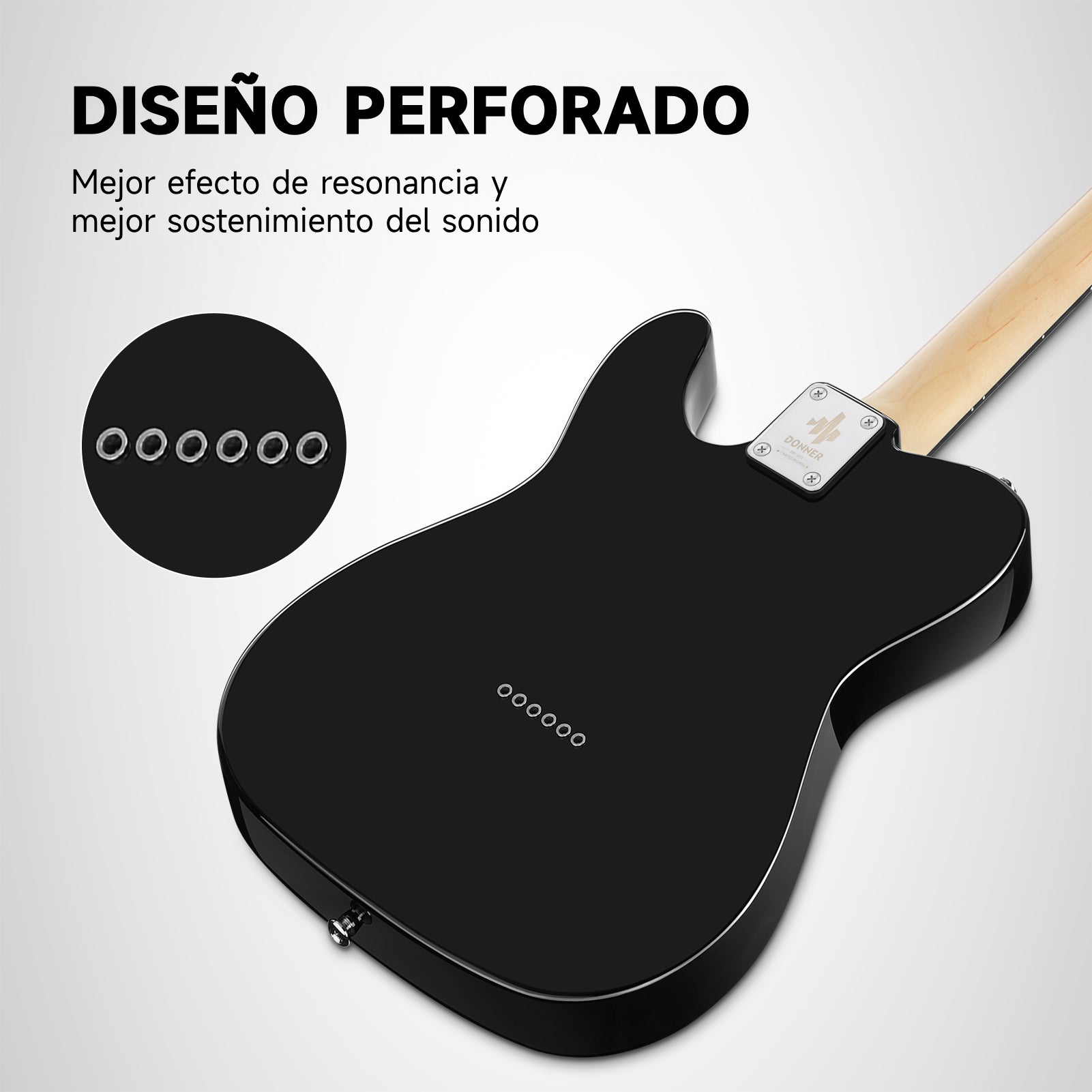 Donner DTL-100 conjunto de guitarra tele