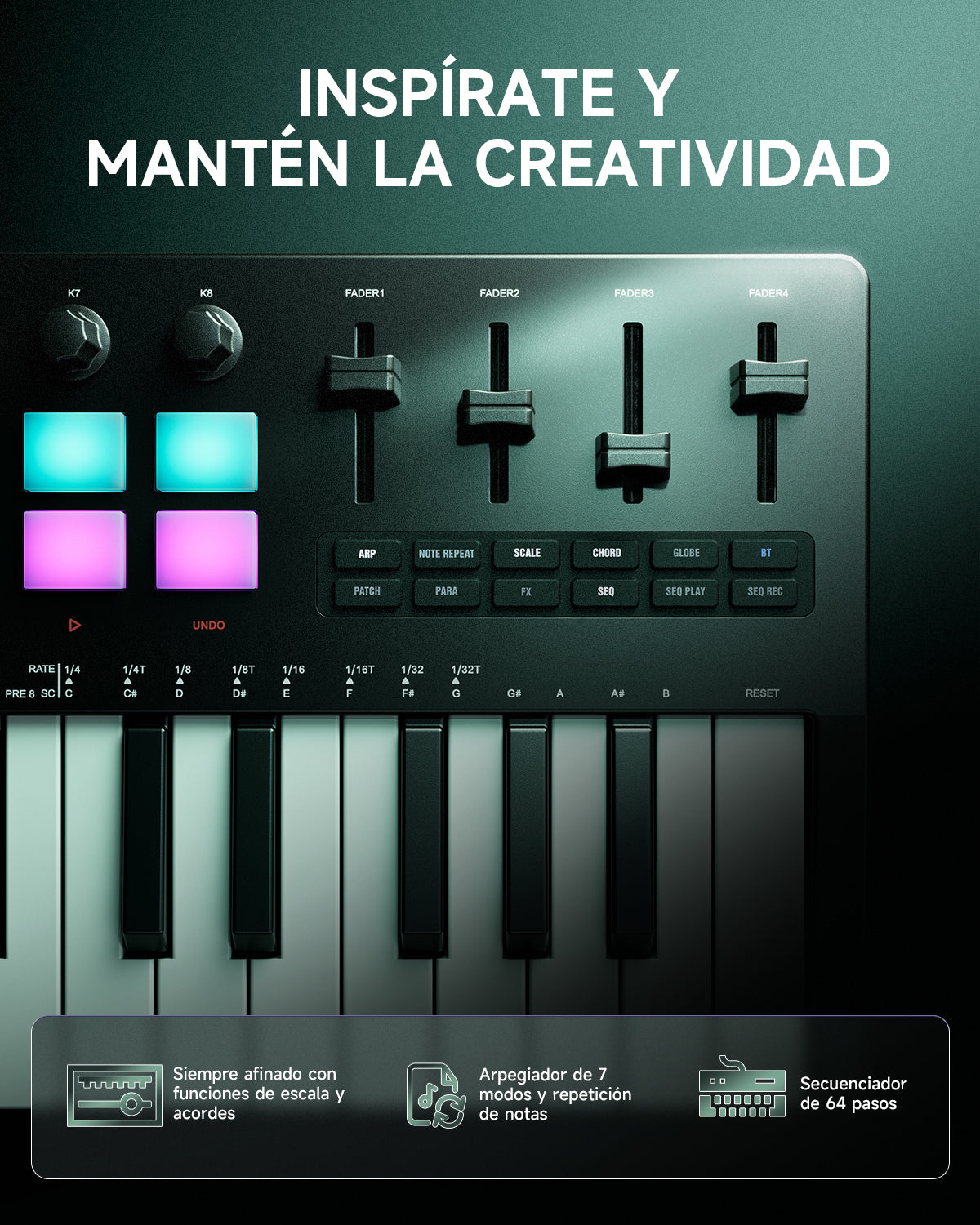 Donner Starrykey-37 Controlador Midi Play