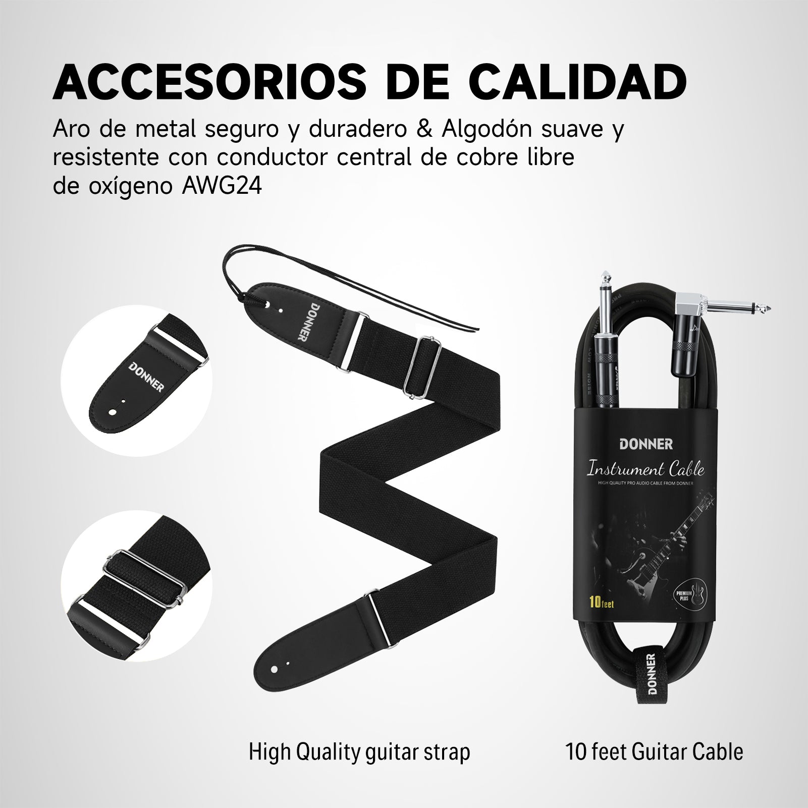 Donner DTL-100 conjunto de guitarra tele