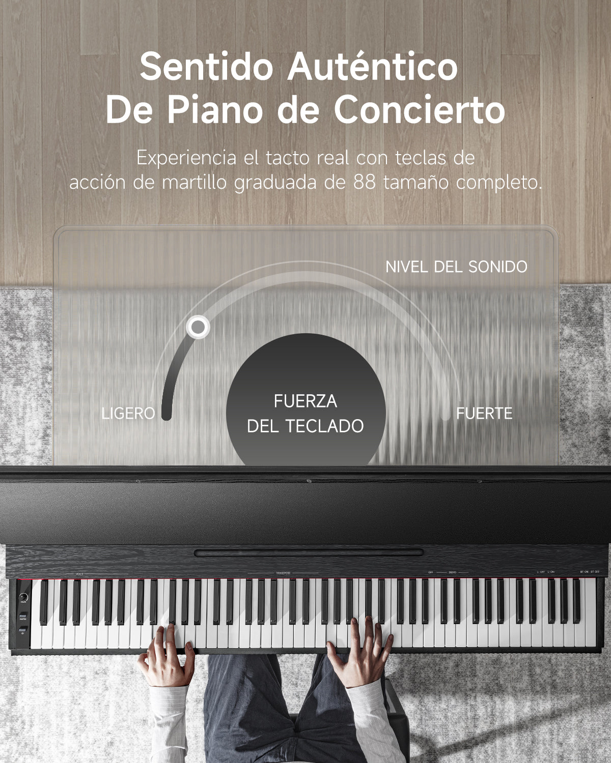 Donner OURA™ S300 Piano Digital Elegante