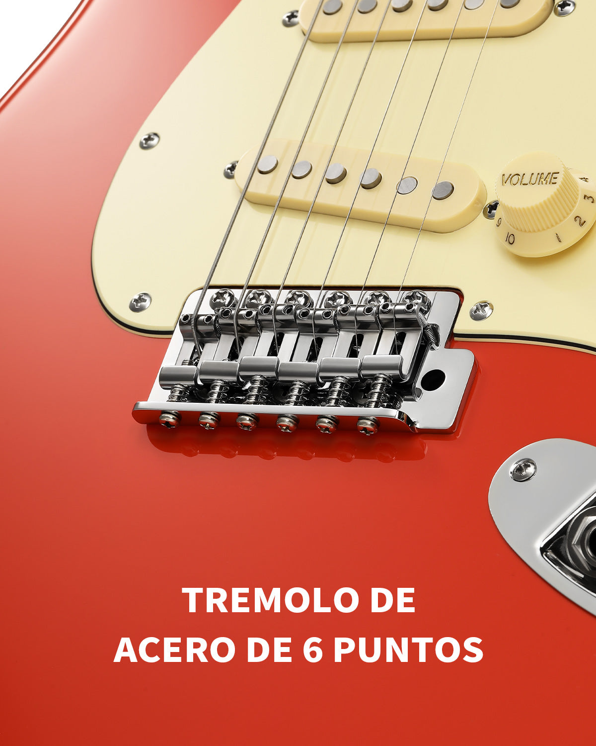 Donner DST-600 Guitarra Eléctrica Configuración SSS estilo vintage