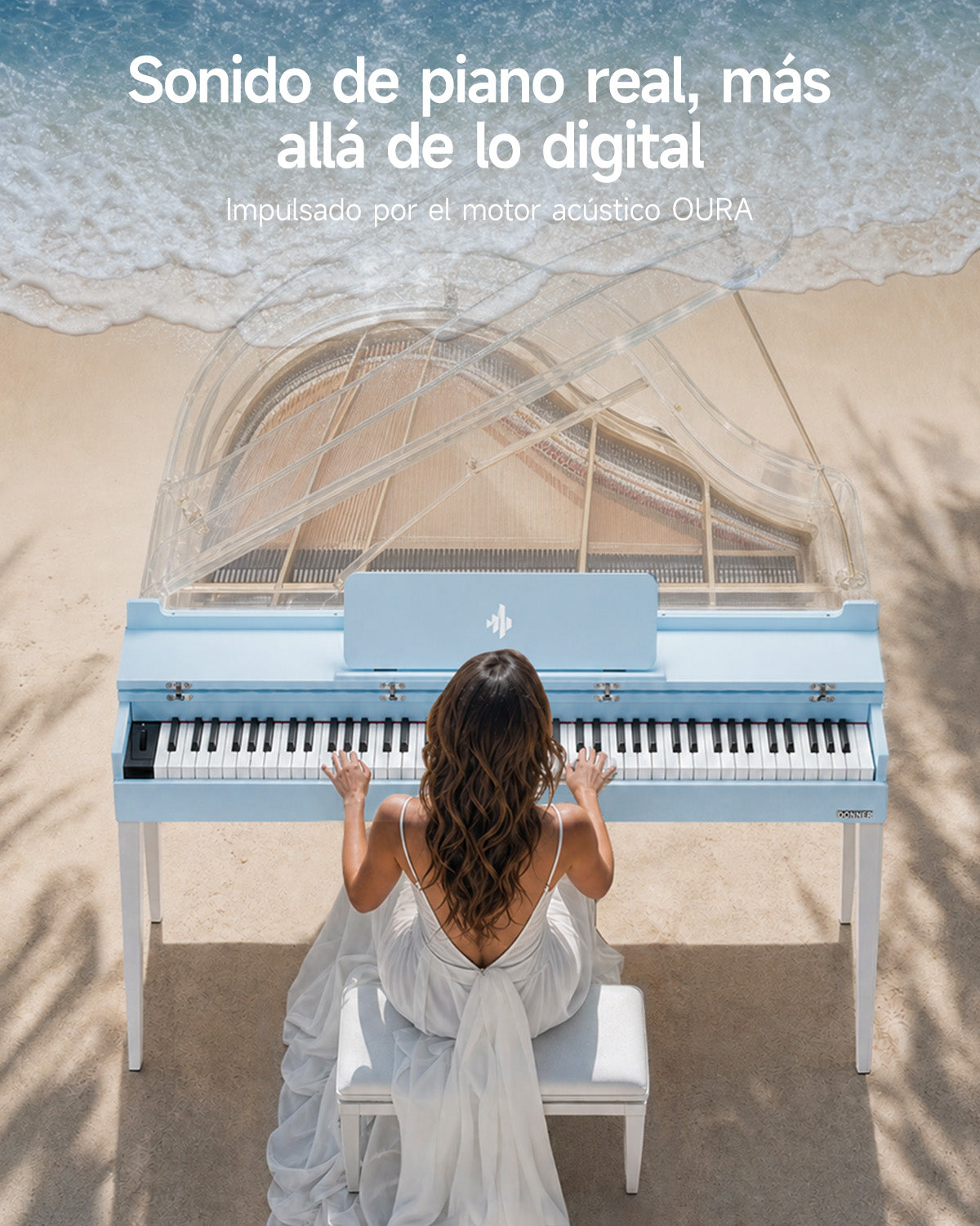 Donner OURA™ S200 Piano digital doméstico de 88 teclas