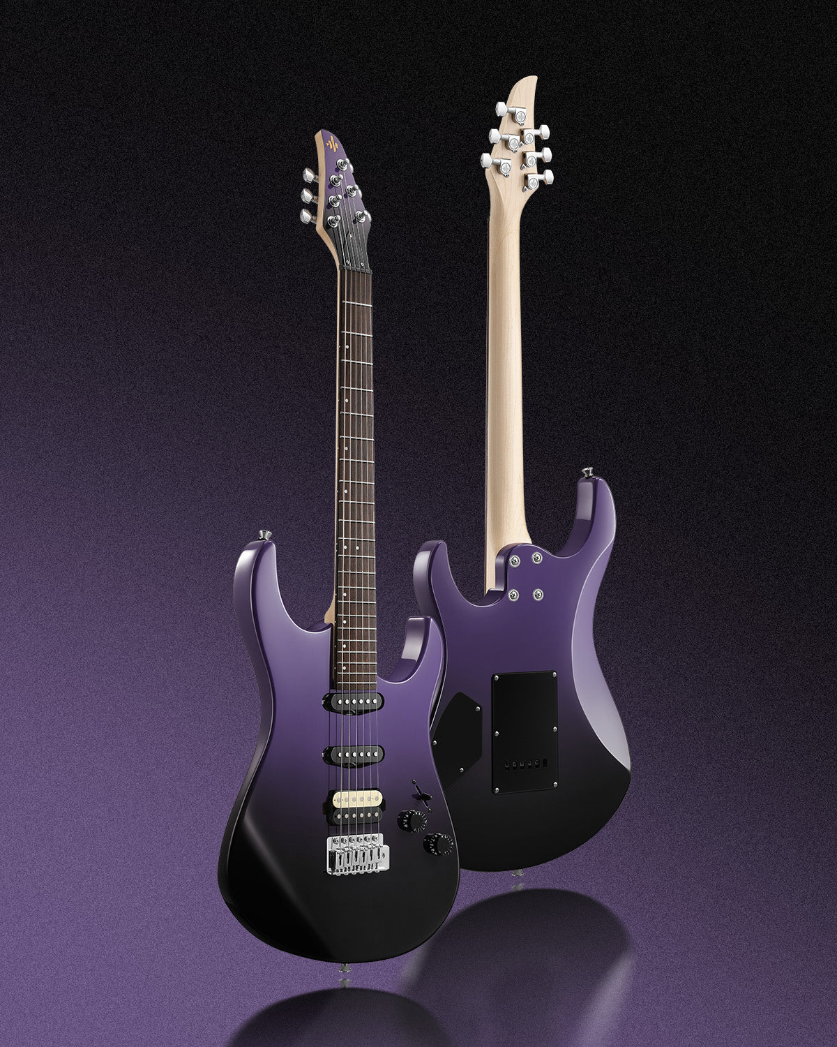 Donner DMT-66 Guitarra Midnight Purple Gradient