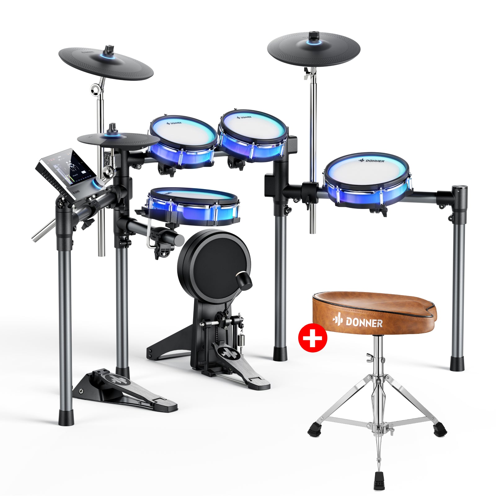 Donner Backbeat Tambor Eléctrico Inteligente
