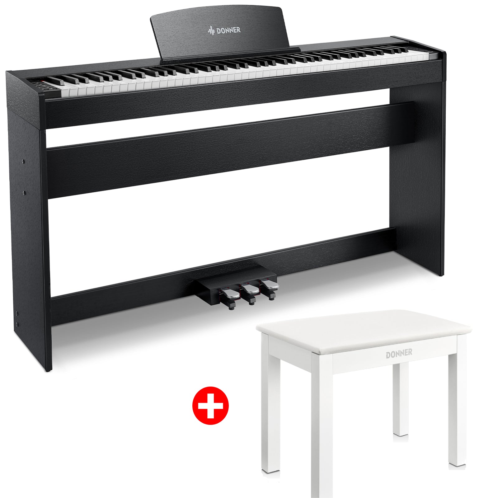Donner DDP-50 Piano digital de 88 teclas contrapesadas