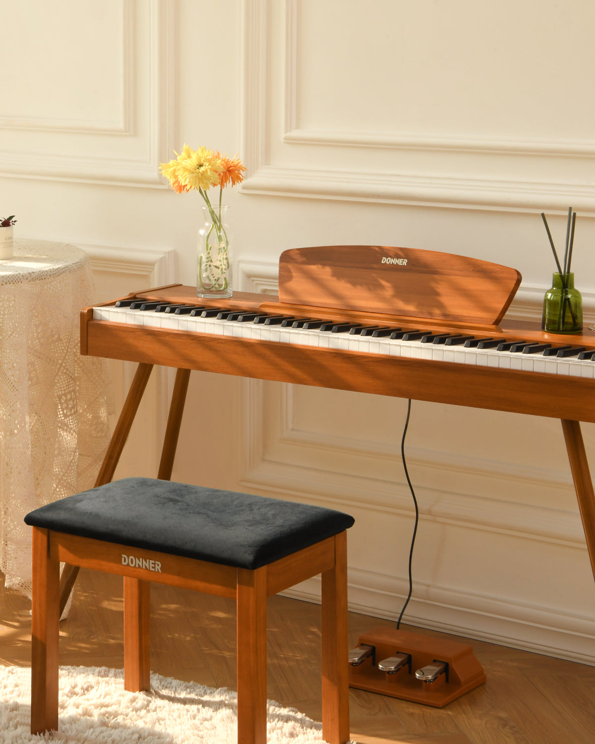 Donner DDP-80 Piano Digital 88 Teclas Teclado Contrapesado