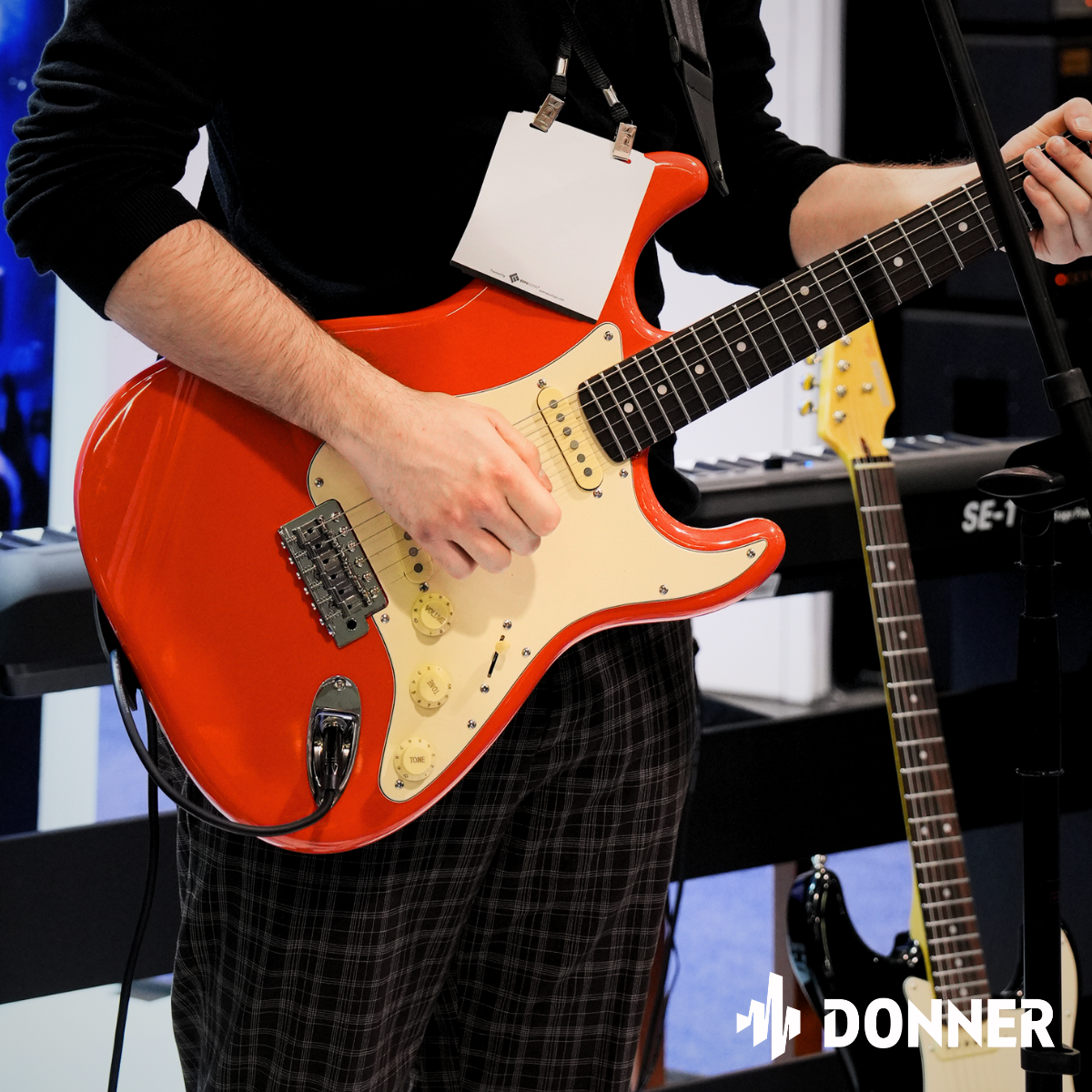 Donner DST-600 Guitarra Eléctrica Configuración SSS estilo vintage