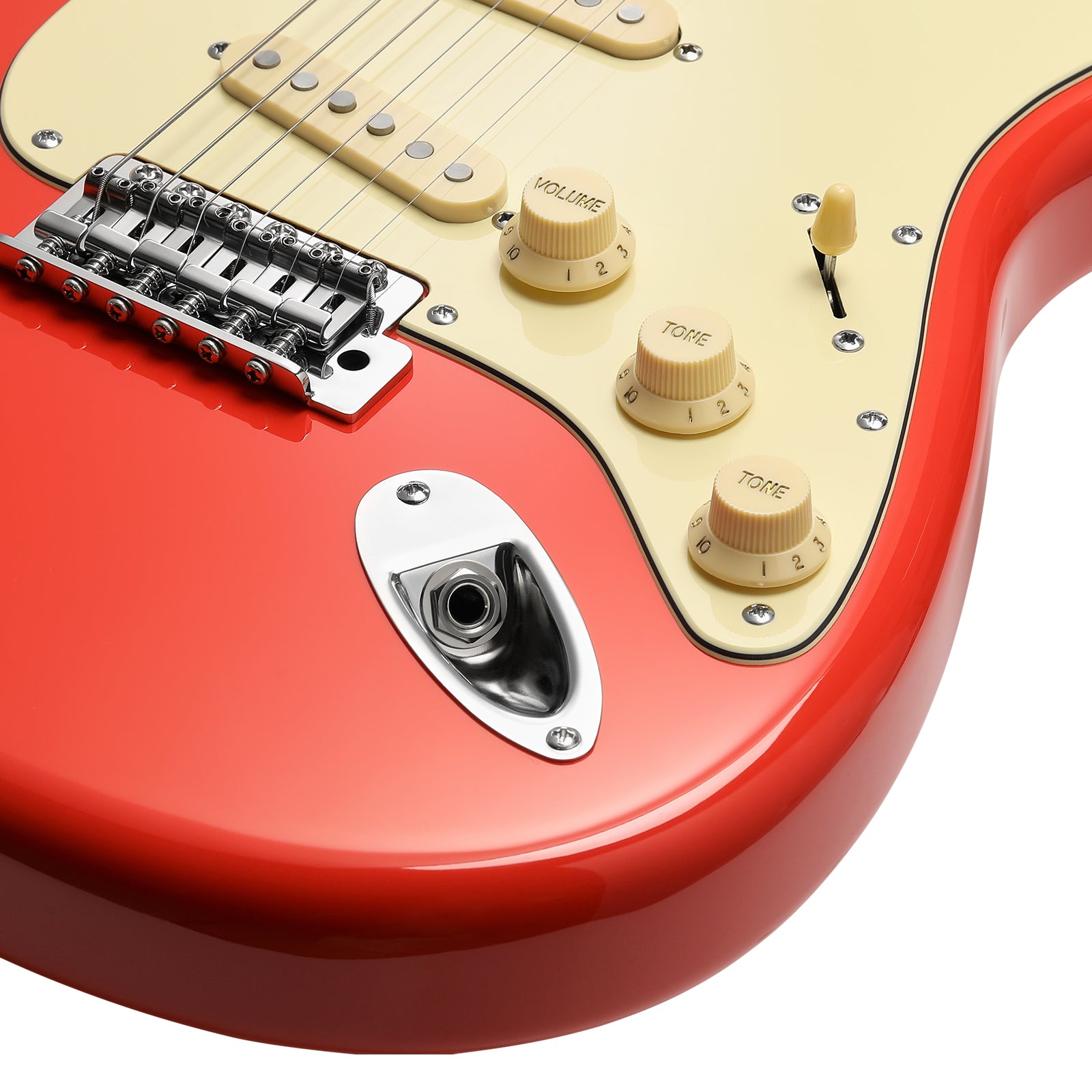 Donner DST-600 Guitarra Eléctrica Configuración SSS estilo vintage