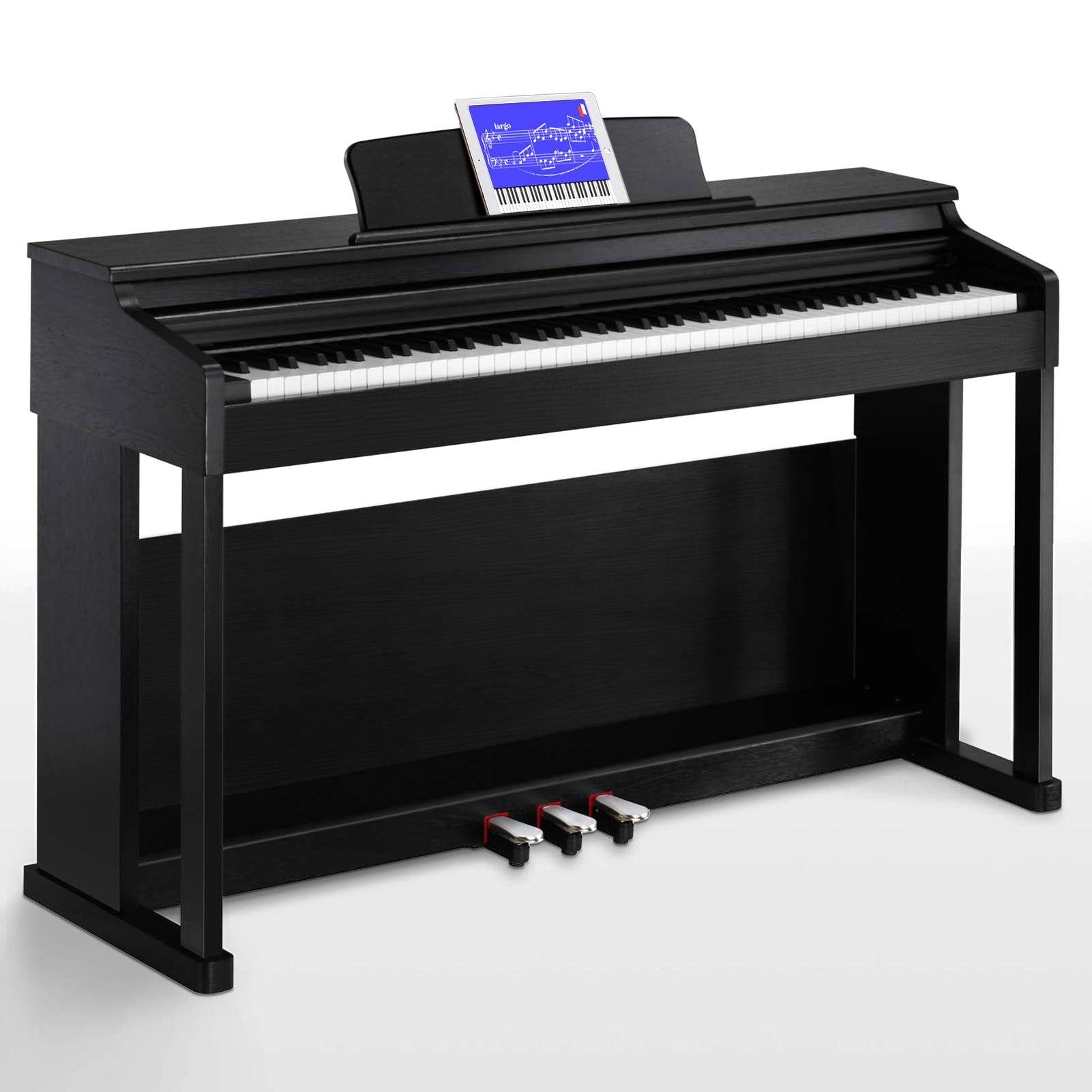 Donner Z-style Soporte de teclado de piano de alta resistencia ajustab