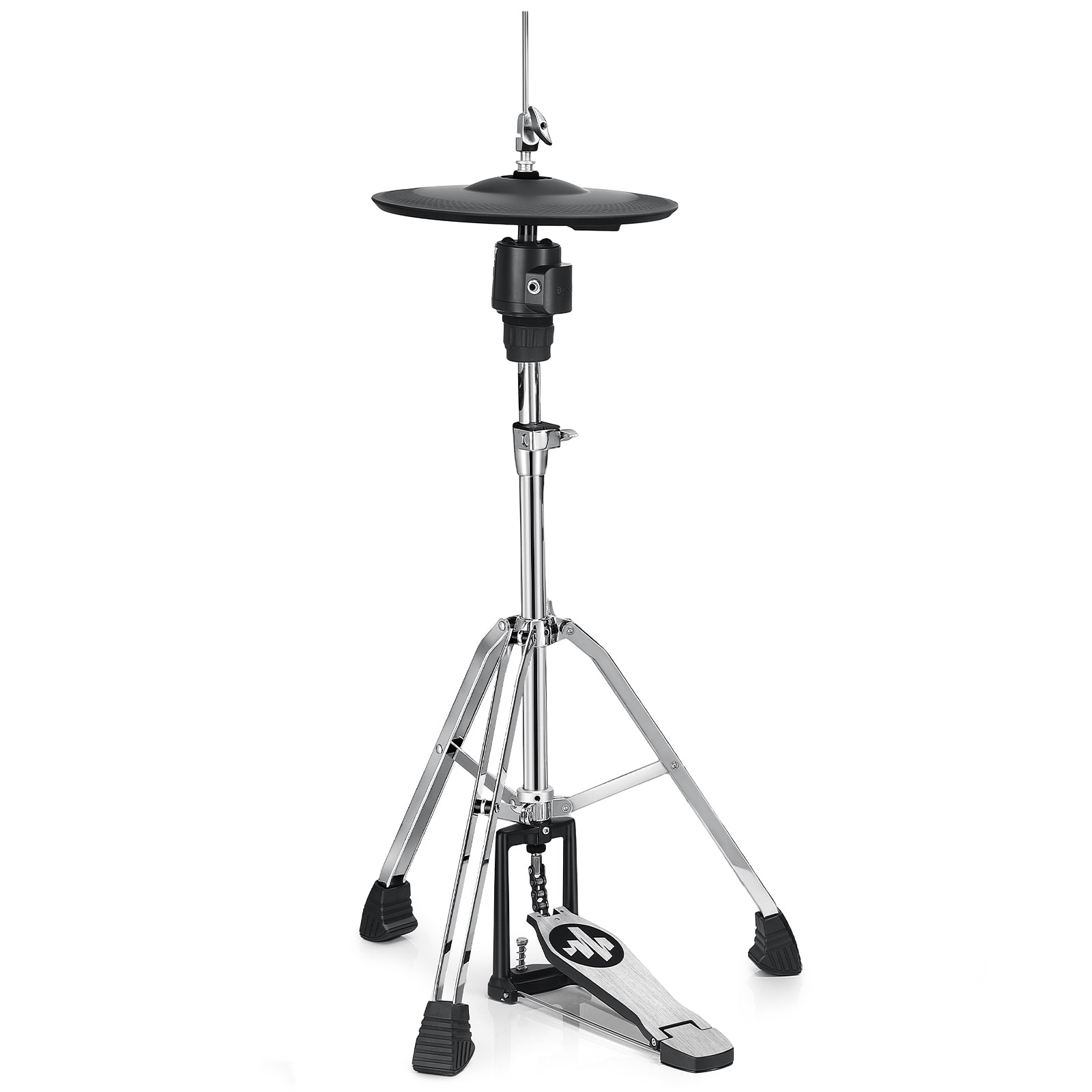 Donner Controlador de platillos Hi-Hat HHCB-12 de 12" + Soporte para Hi-Hat
