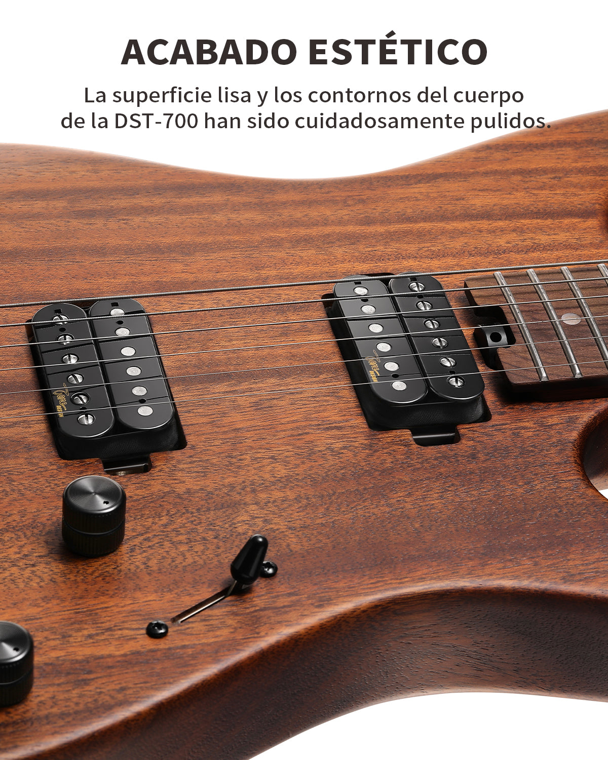 Donner DST-700 Guitarra Eléctrica HH con bobina dividida