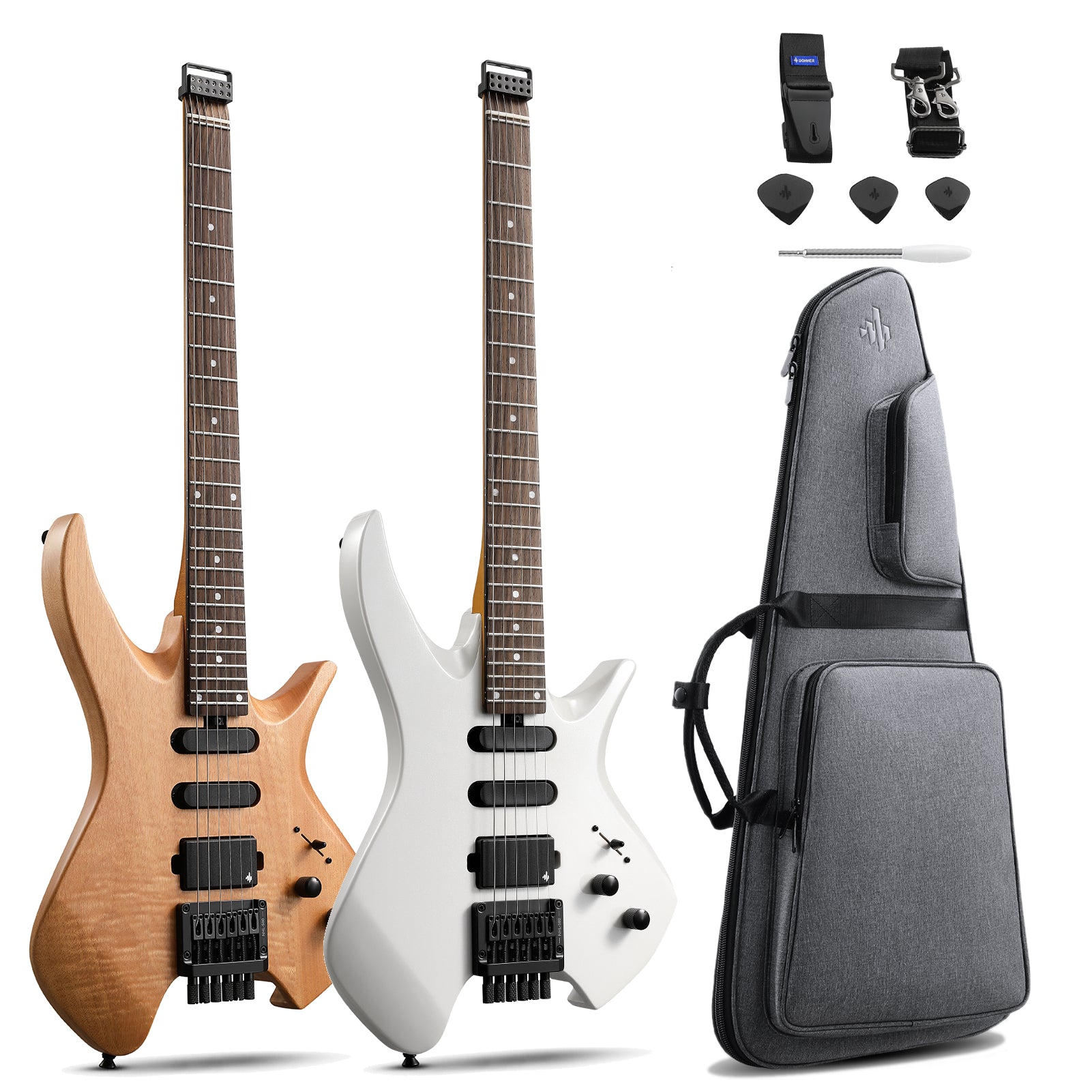 Donner NHL-500 Guitarra eléctrica sin pala