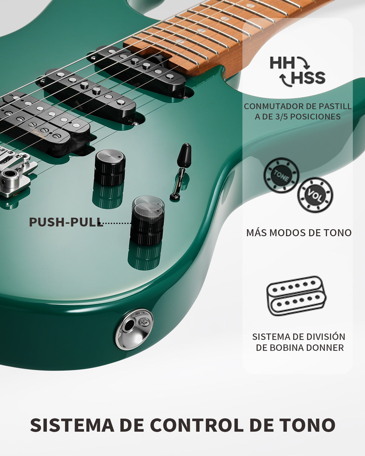 Donner DST-700 Guitarra Eléctrica