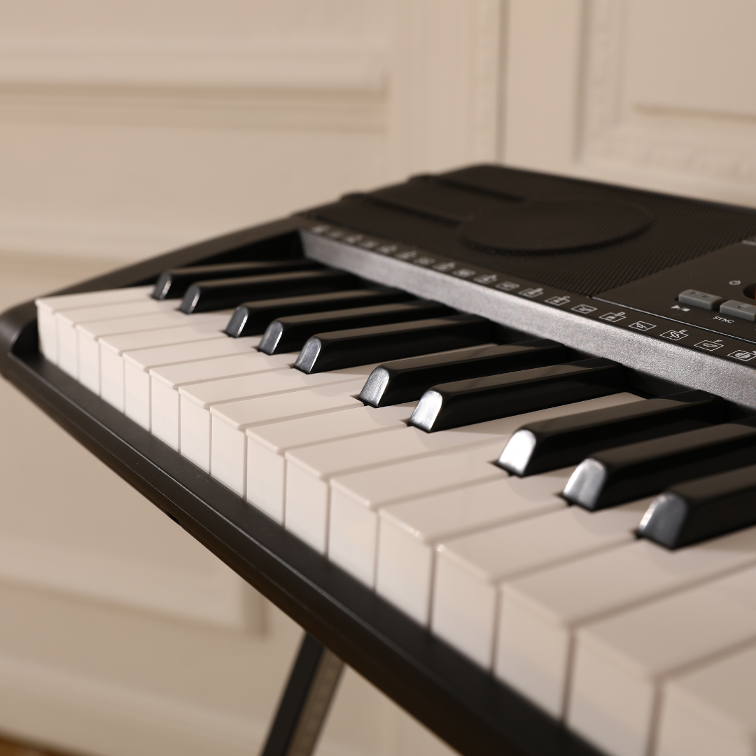 Donner DEK-610 Kit de teclado electrónico de tamaño completo de 61 teclas con banco/soporte/micrófono donner music mexico