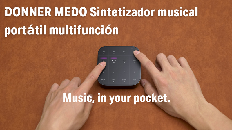 Donner MEDO Musical Synthesizer: Innovación y Creatividad en Producción Musical Electrónica