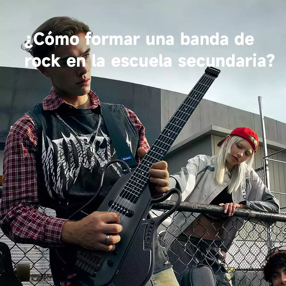 ¿Cómo formar una banda de rock en la escuela secundaria?