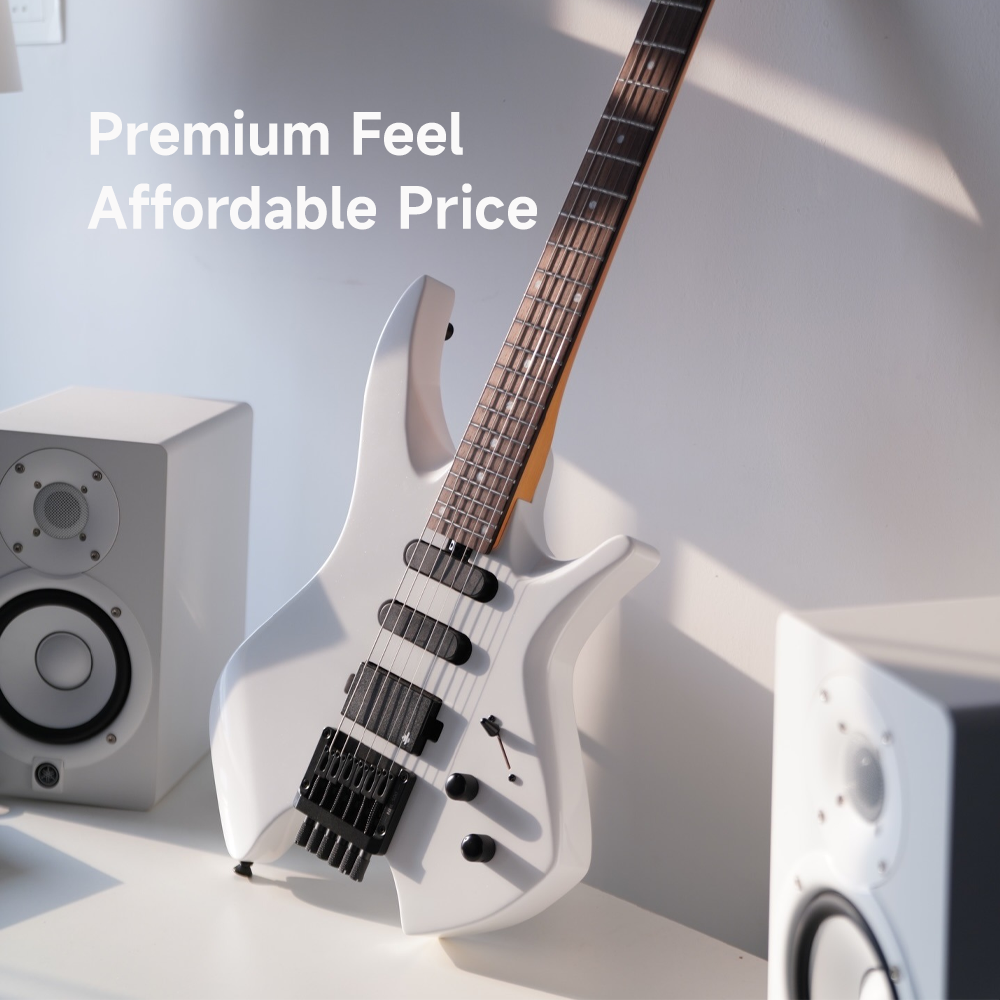 Reseña de la Donner HLX-500: La excelencia de una guitarra headless a un precio accesible