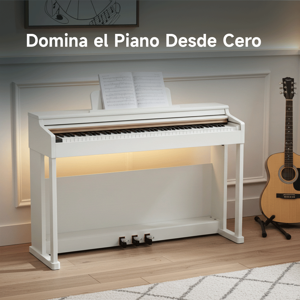 Ejercicios de piano para principiantes: guía paso a paso