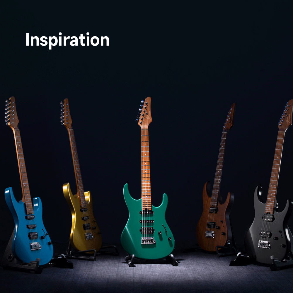 Conduce tu alma con múltiples vibraciones: Presentamos la guitarra eléctrica Donner DST-700