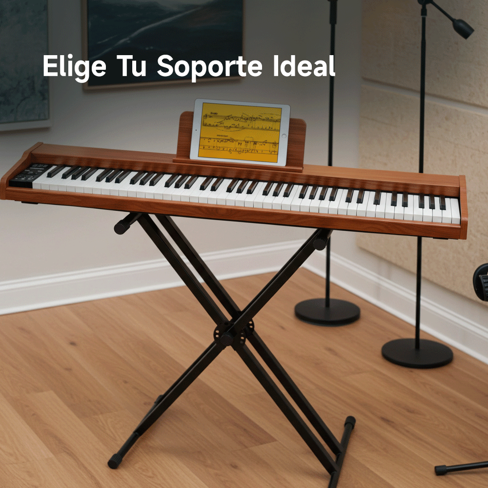 ¿Por qué deberíamos utilizar un soporte para teclado? Consejos para elegir el soporte adecuado