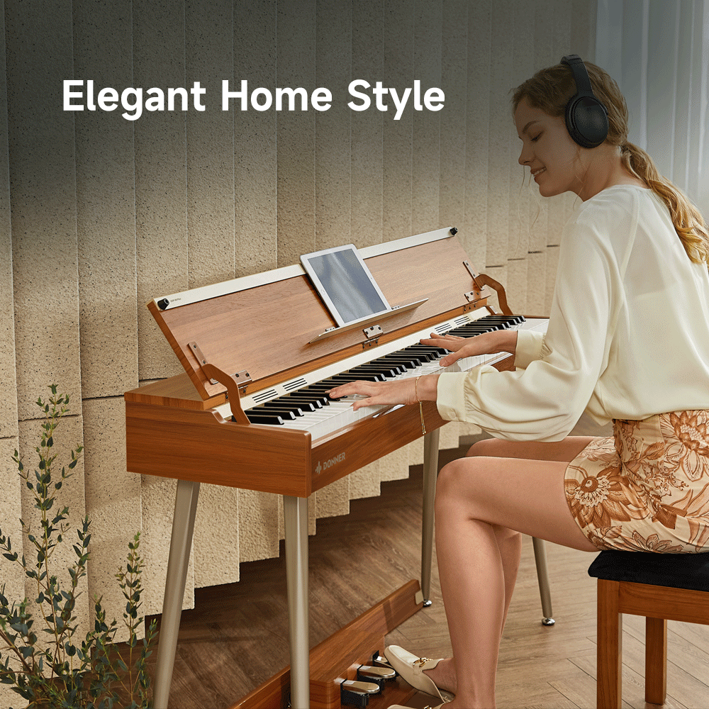 DDP-80 Plus: la última actualización en electricidad Pianos de Donner