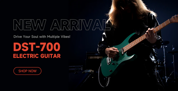 Conduce tu alma con múltiples vibraciones: Presentamos la guitarra eléctrica Donner DST-700
