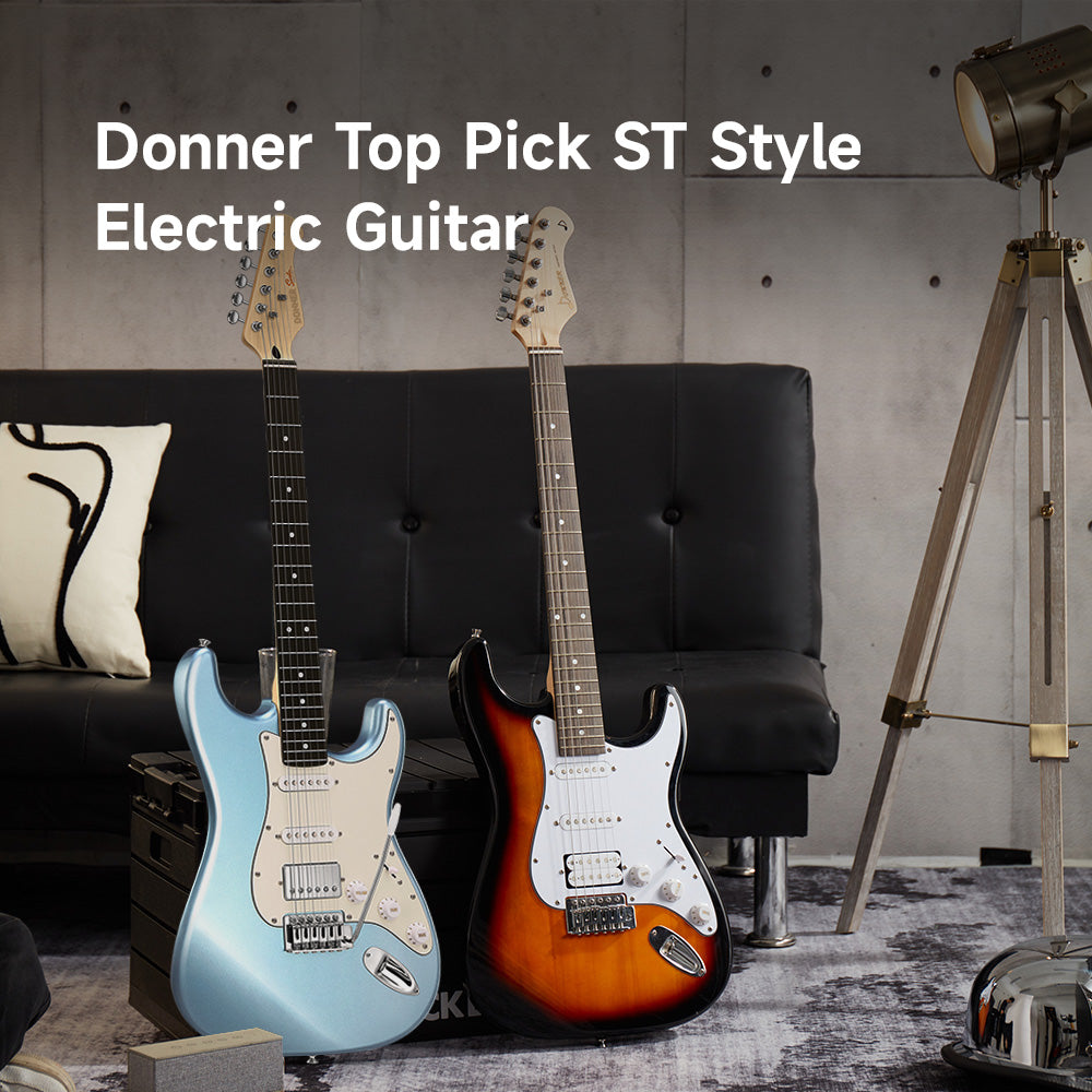 Revisión de la guitarra Donner DST100: la elección definitiva del intérprete