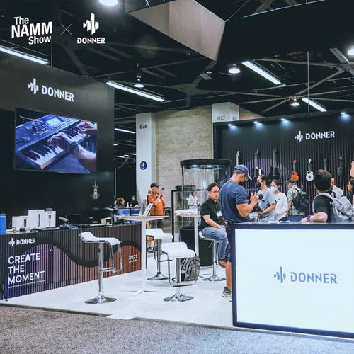 Donner's Carbon Fiber Instruments Hit NAMM