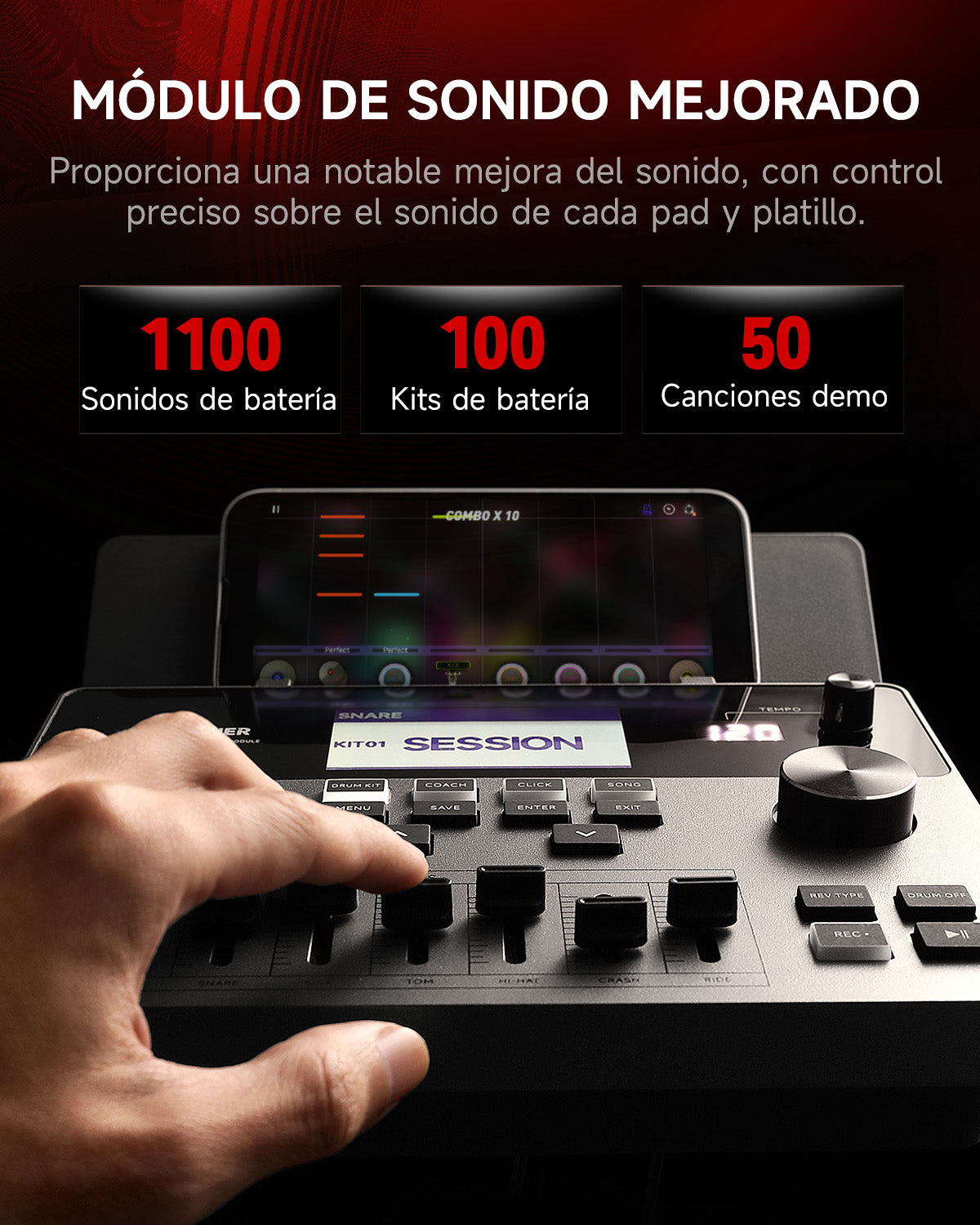 Donner DED-300Pro Batería Electrónica