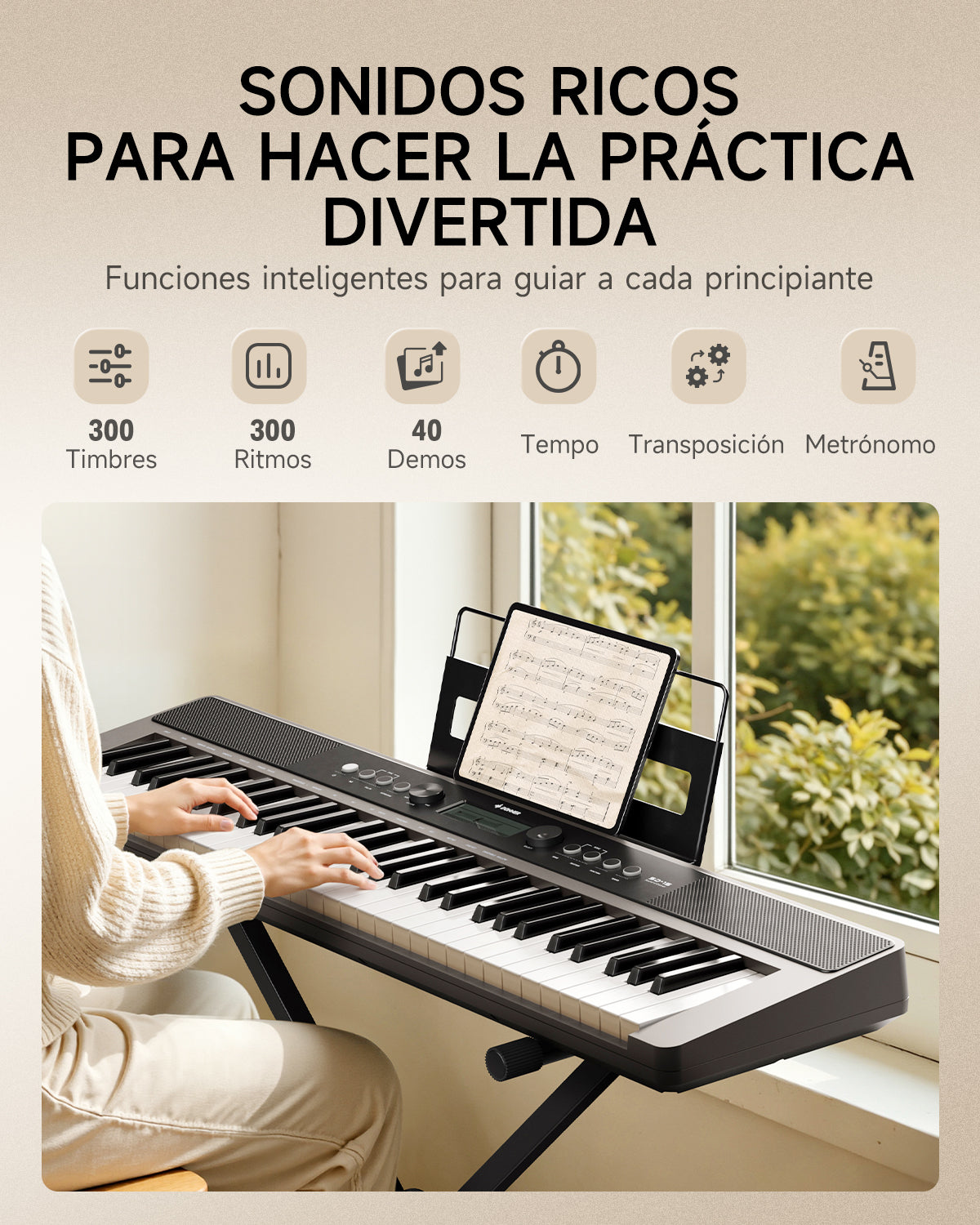 Donner SD-15 de 61 teclas Teclado electrónico