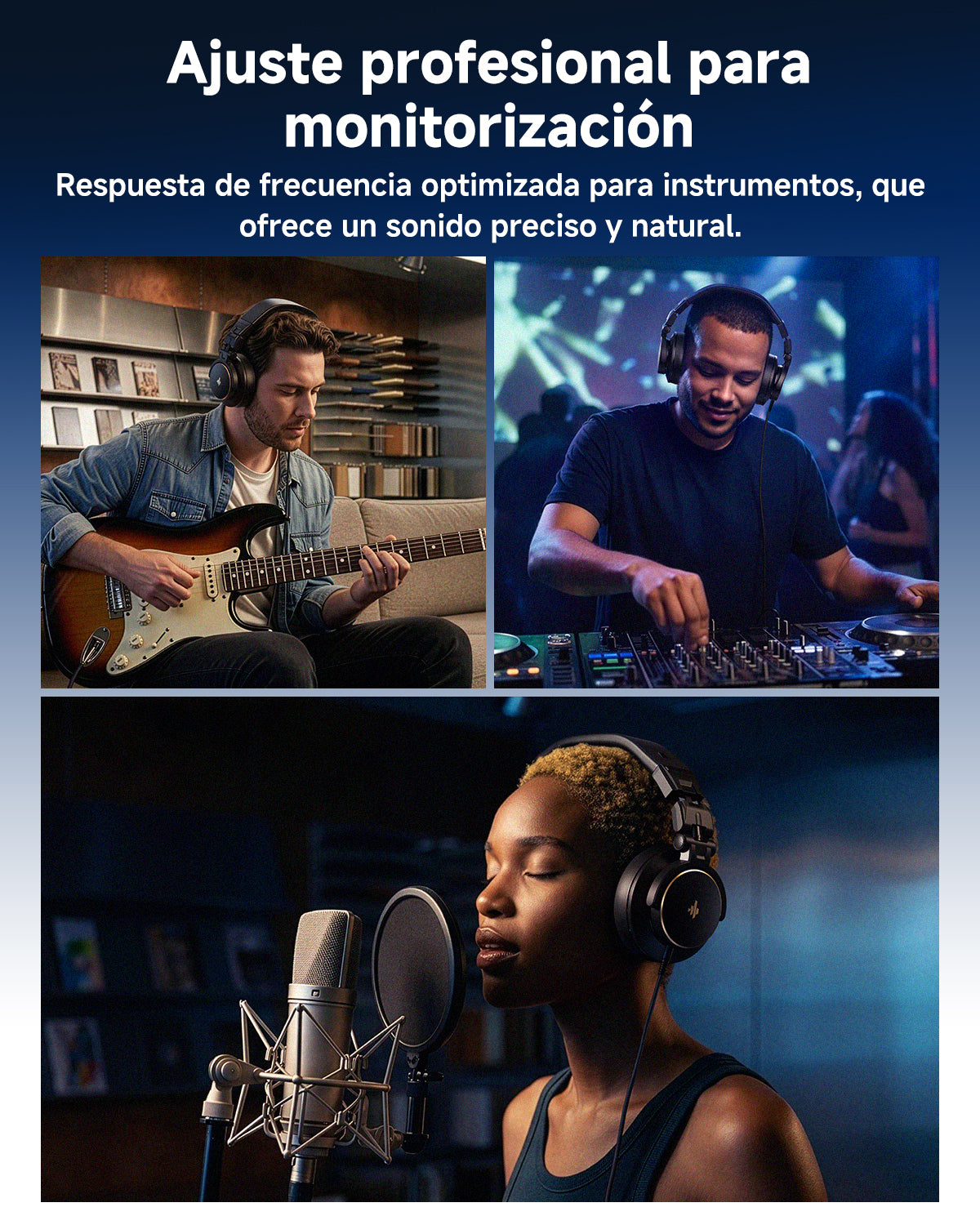 Donner MH1 Auriculares con monitor de sonido
