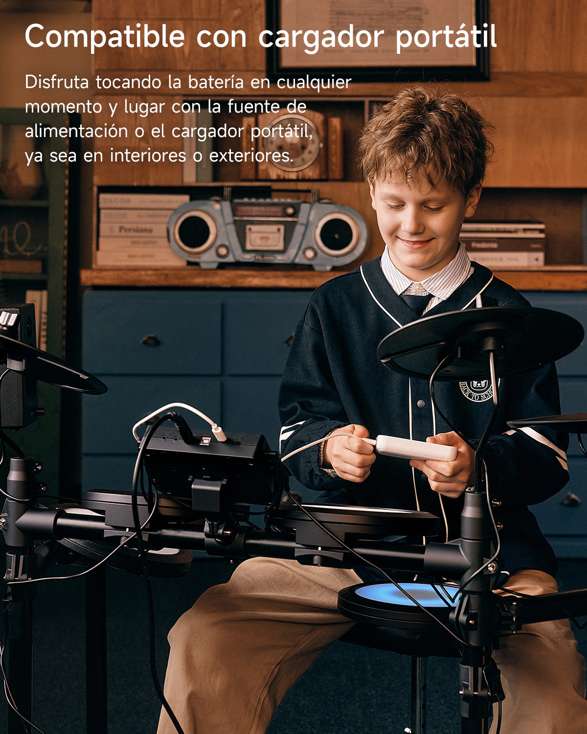 Donner DED-70 Kit Batería Eléctrica Para Niños -DED-70 Con luz##