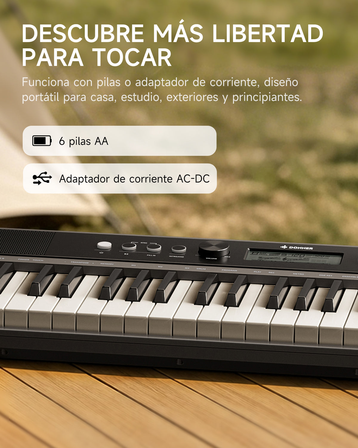Donner SD-15 de 61 teclas Teclado electrónico