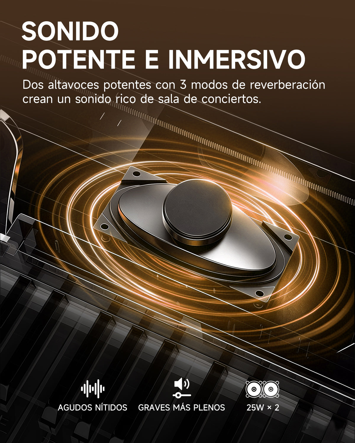 Donner DGP-100 Piano digital de cola ligero